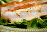 Shrimp Pane on Watercress